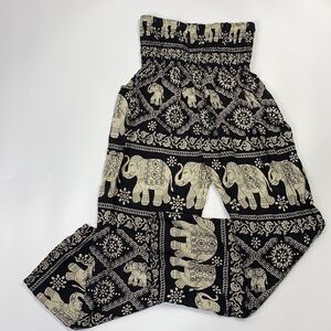 Bangkok Pants Elephant Boho Yoga Trousers